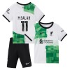 Conjunto (Camiseta+Pantalón Corto) Liverpool M.Salah 11 Segunda Equipación 23-24 - Niño